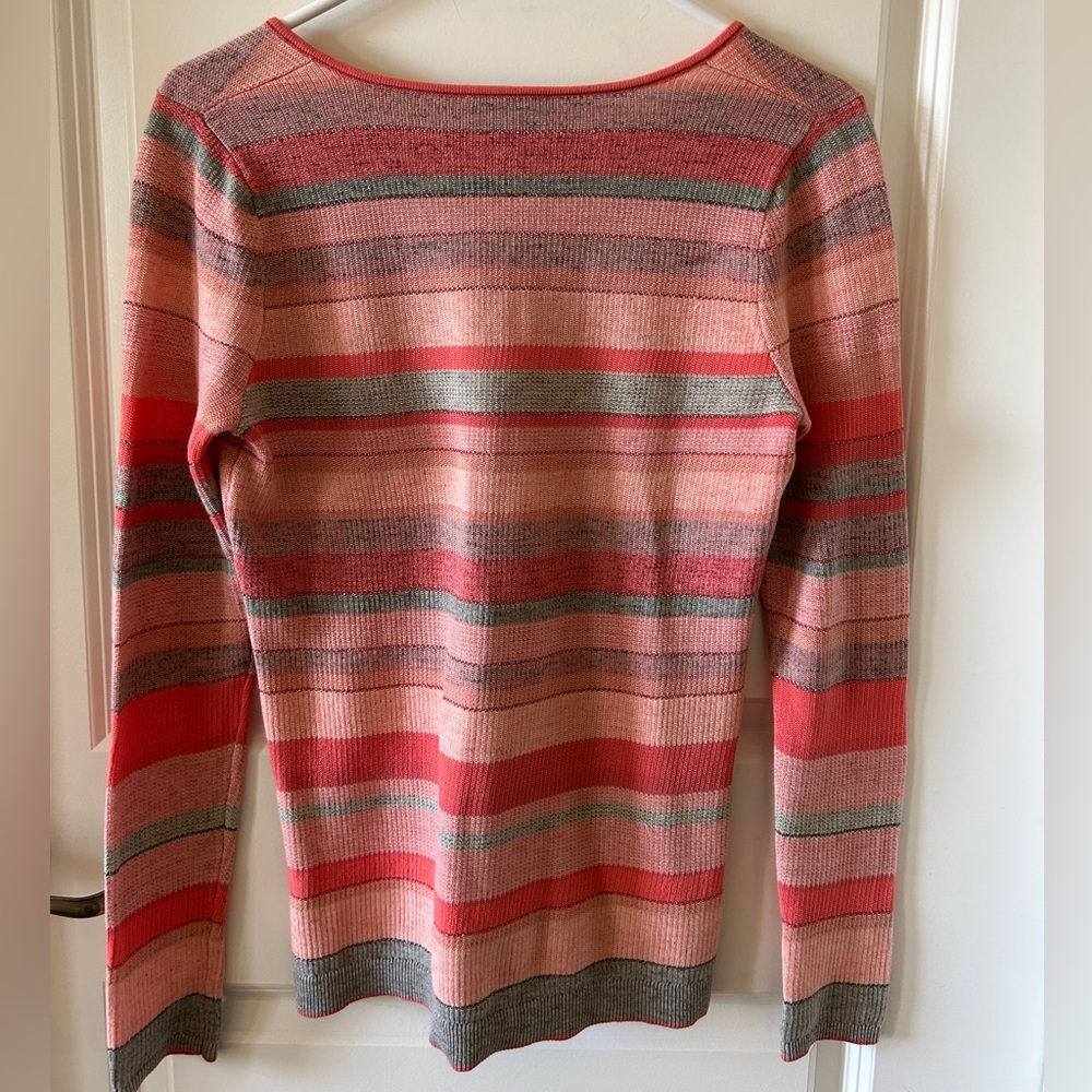 Carlisle Collection Striped Multicolor Knit Top